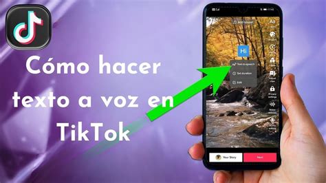 Cómo Hacer Texto A Voz En Tiktok Youtube