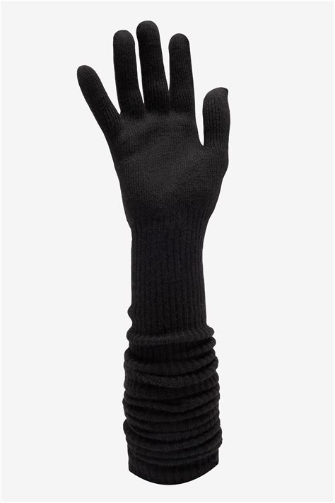 Glove02 Long Unisex Acrylic Gloves Los Angeles Apparel