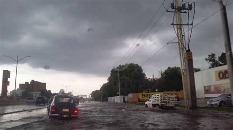 Las lluvias en San Luis Potosí YouTube