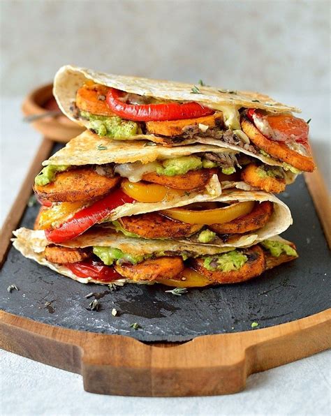 Loaded Veggie Quesadillas Delicious Filling Healthy Quesadillas