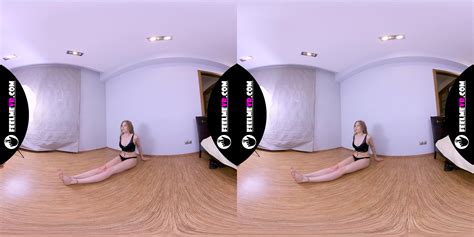 Virtual Reality Nude Casting Backstage With Small Tits Teen Blizard VR Porn Video VRPorn