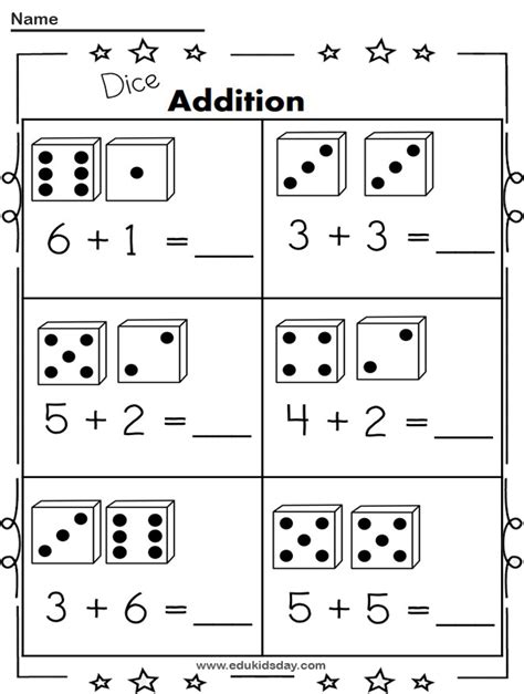 Free Printable Beginning Addition Worksheets