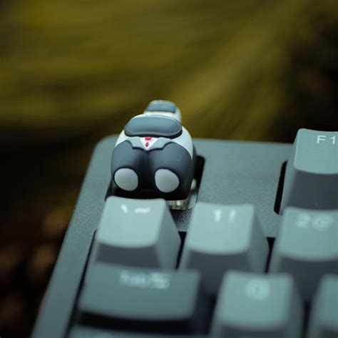 Handmade Gray Among Us Mechanical Key Caps Cute | Etsy