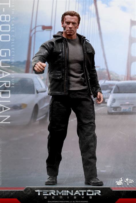 Toyhaven Hot Toys Terminator Genisys 1 6th Scale Arnold Schwarzenegger As T 800 Guardian