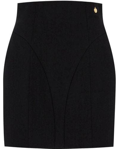 Black Balmain Skirts For Women Lyst