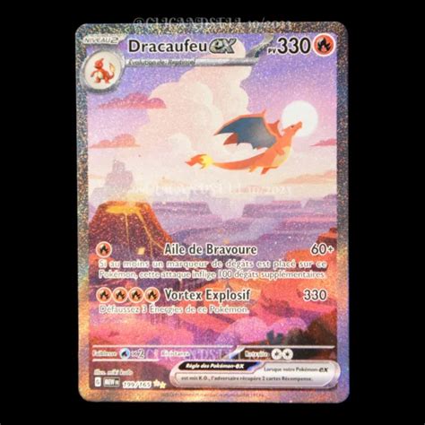 Carte Pok Mon Dracaufeu Ex Alternatif Ev Mew Fr Eur