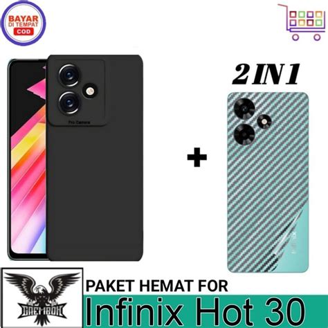 Jual CASE INFINIX HOT CASING COVER FREE GARSKIN CARBON D Di Lapak Yusuf Acc Bukalapak