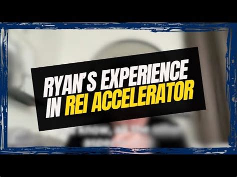 Ryan S Experience In REI Accelerator Christian Based Investing YouTube