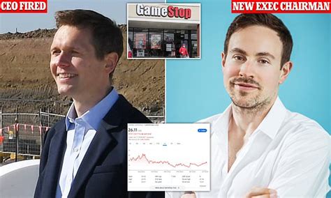 GameStop fires its CEO and appoints new board chairman | Daily Mail Online