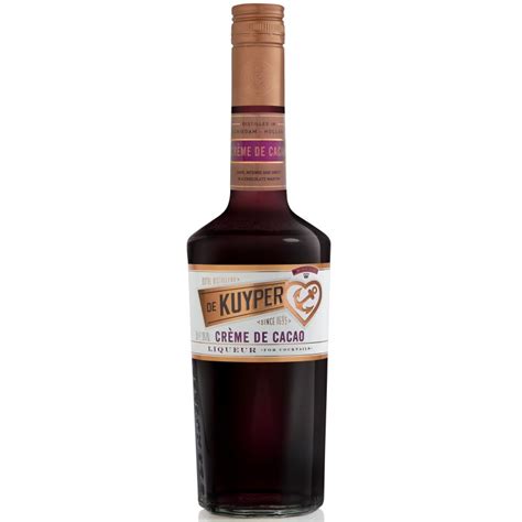 De Kuyper Cr Me De Cacao Brown Vol Liter Rum Store De