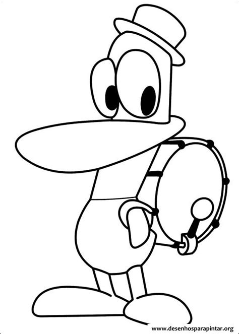 Pato Pocoyo Para Colorir - Pocoyo e sua Turma, desenhos para colorir imprimir e pintar - Desenhos ...