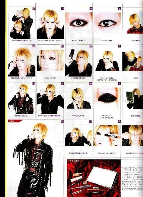 Pin By Ari Kyouya On Visual Kei Makeup Visual Kei Makeup Visual Kei