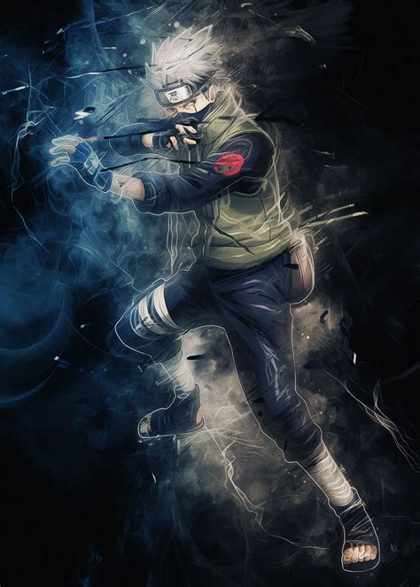 Kakashi In An Abstract Style For Your Room Collection With A Large