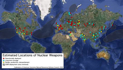 Nuclear Missile Silo Locations Map