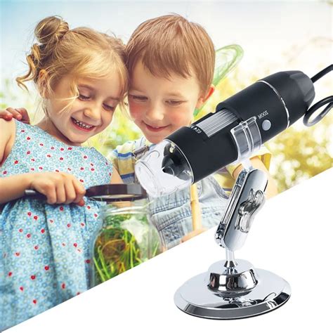 8LED 1600X HD цифровой микроскоп Лупа Электронная Лупа Ручной цифровой ...
