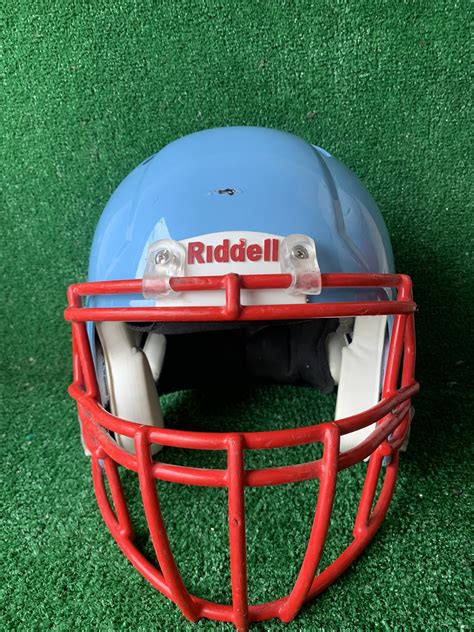 Adult Medium - Riddell Speed Football Helmet - Baby Blue | SidelineSwap