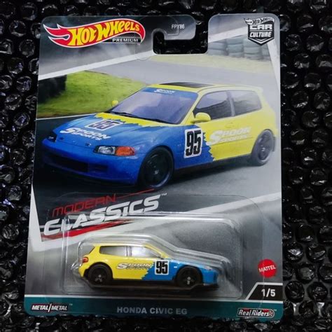 Hot Wheels Modern Classics Honda Civic Eg Spoon Shopee Malaysia