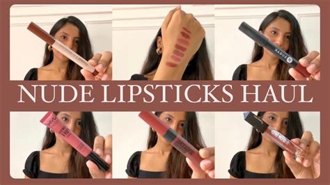 Nude Lipsticks Im Currently Obsessed All Skintones Affordable Part