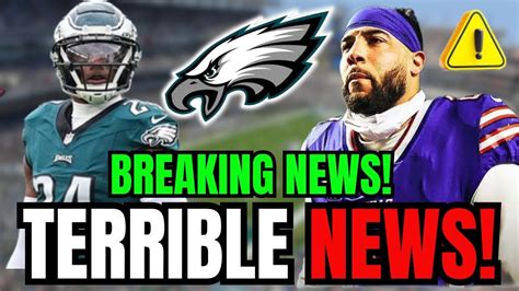 🚨urgent🚨 Eagles Just Got Terrible News After Nfl Roster Cuts Breaking Eagles News Youtube