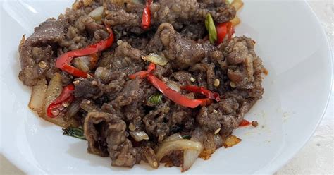 Resep Sapi Lada Hitam Beef Black Pepper Oleh Dessy Febrina Cookpad