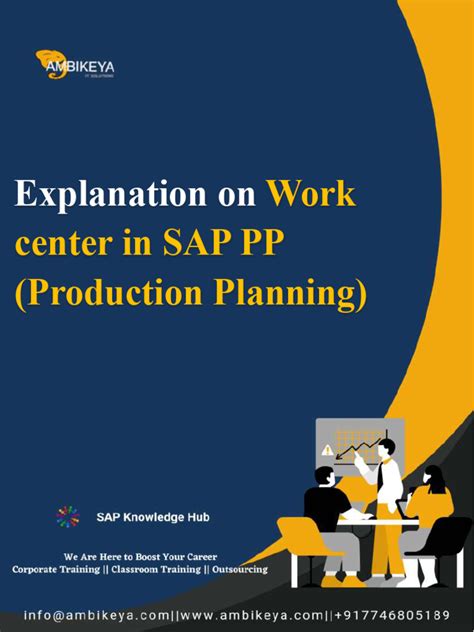 Explanation On Work Center In Sap Pp Pdf System Systems Science