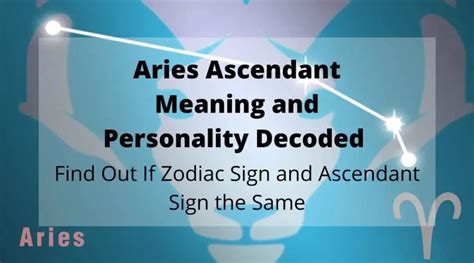 A Complete Guide On Aries Ascendant Aries Rising Find Out If Zodiac