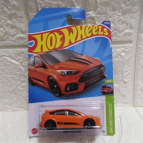 Hot Wheels Ford Focus RS 09 Ford Focus RS Shopee Malaysia