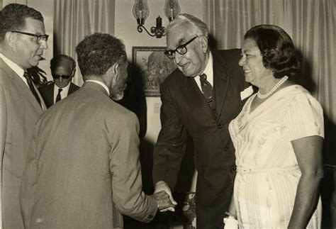 Sir Alexander And Lady Bustamante Are Introduced To Haile Selassie The National Library Of Jamaica