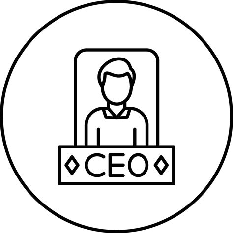 CEO Vector Icon 32211463 Vector Art at Vecteezy