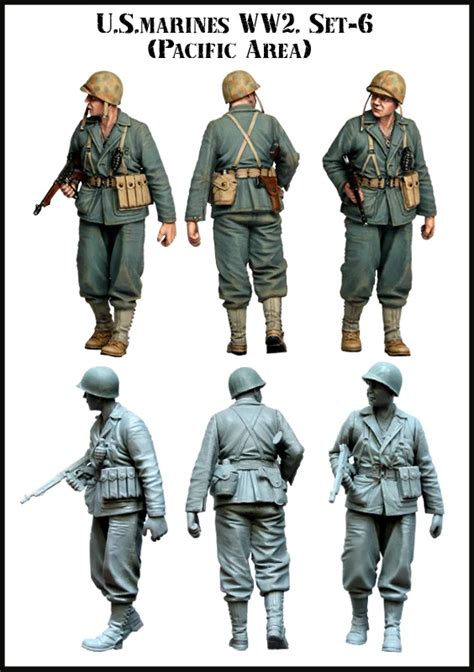 Tuskmodel Kit De Figuras De Resina A Escala El Ej Rcito De Ee