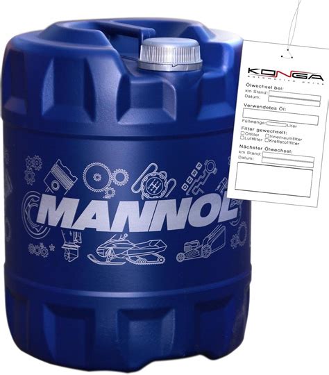 MANNOL Favorit 15W-50 API SL/CF/CF-4 Motorenöl, 20 Liter : Amazon.de ...