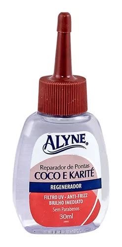 Reparador De Pontas Alyne Regenerador Coco E Karité 30ml MercadoLivre