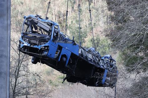 Reconstruyen El Accidente Del Autobús De Pontevedra Para Averiguar Las Causas Del Siniestro