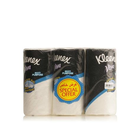 Kleenex Viva multipurpose towels x6 price in UAE | Spinneys UAE ...