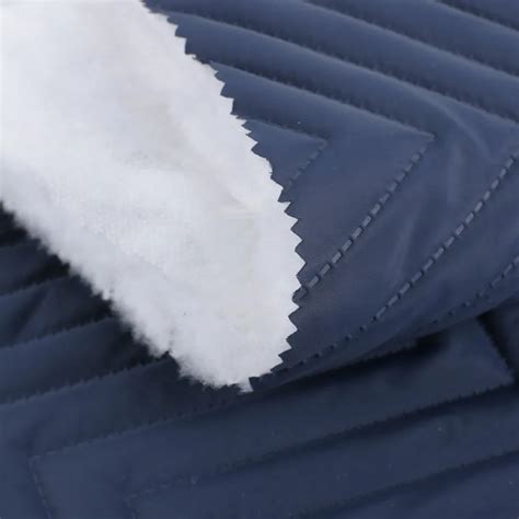 Polyester Quilted Padded Fabric For Garment Pongee Padding Quilting