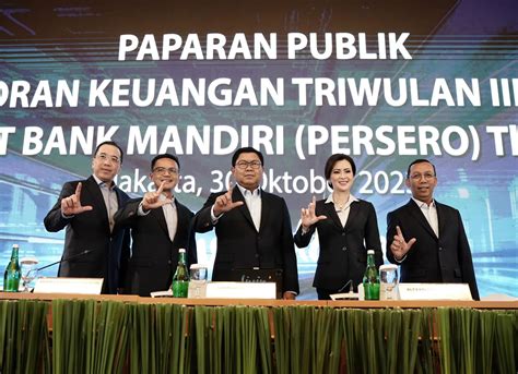 Fenomenal Bank Mandiri Catatkan Total Aset Di Kuartal Iii Tembus