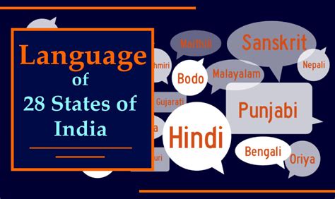 States Of India And Their Languages And Capitals