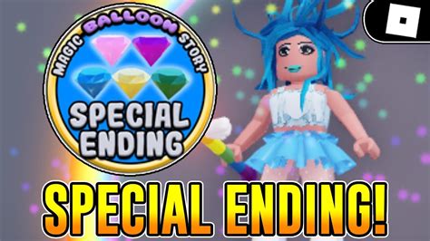 HOW TO GET THE SPECIAL ENDING BADGE IN MAGIC BALLOON STORY