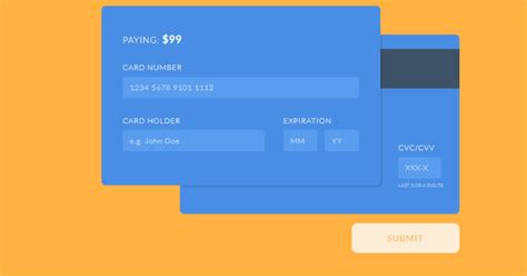 23 CSS Payment Checkout Forms Demo Free Code