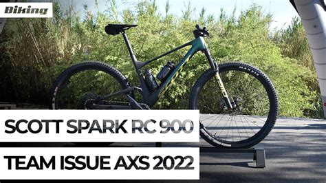 Bicicleta SCOTT Spark RC 900 Team Issue AXS 2022 Presentación YouTube