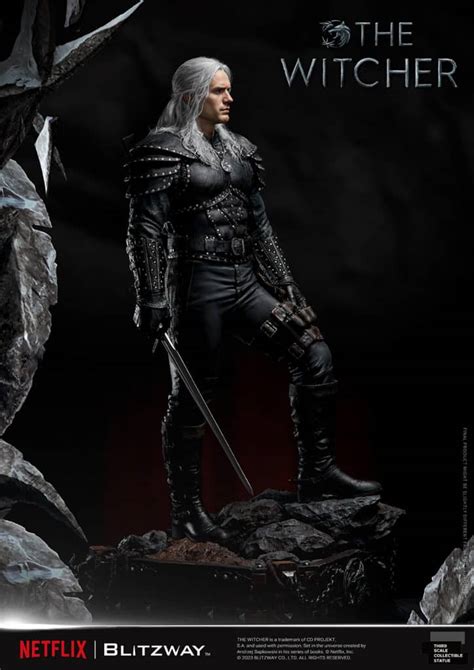 Statuette Geralt Of Rivia Infinite Scale The Witcher