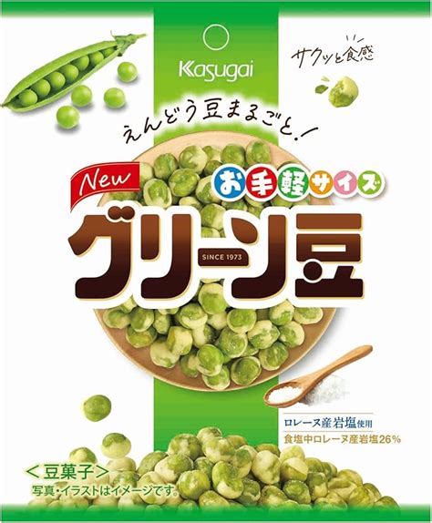 Amazon 春日井製菓 エコノミーグリーン豆 47g×12袋 春日井製菓 おつまみ・珍味 通販