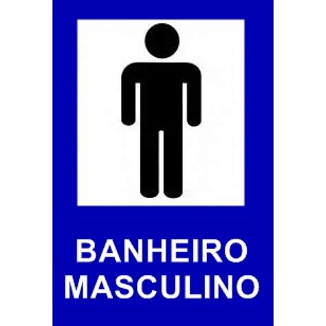 Placa Pvc Banheiro Masculino X Multplacas