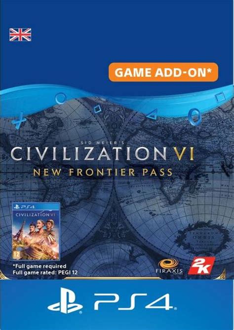 Sid Meier's Civilization VI - New Frontier Pass UK | PS4 | CDKeys