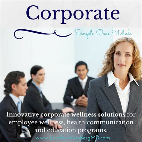 Solutions For Corporate Wellness And Consulting Dr Jennifer L