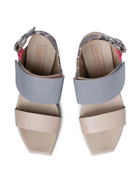 United Nude Sandały Delta Wedge Sandal 10413636149 Kolorowy Modivo pl