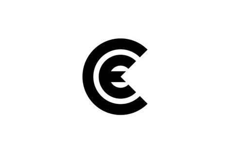 Ce Ec Logo Design Vector Graphic By Xcoolee · Creative Fabrica