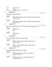 Quiz Docx User Course Test Results Displayed Business Ethics Quiz