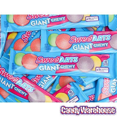 Sweetarts Giant Chewy Candy 4 Packs 36 Piece Box Bestcandyshop