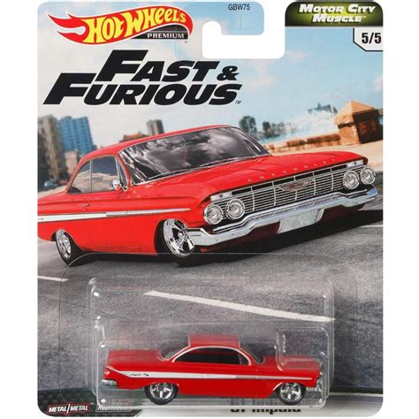 Yoyo s Hot wheels Hotwheels 風火輪 玩命關頭 雪佛蘭 61 impala 蝦皮購物